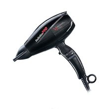 Фен для волос с ионизацией 2200Вт BaByliss Vulcano V3 Black BAB6180IBE