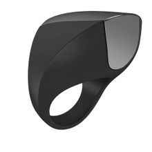 OVO Черное перезаряжаемое эрекционное кольцо