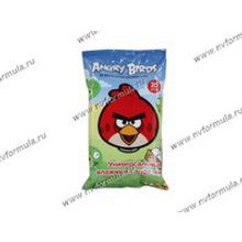 Салфетки влажные Angry Birds универсальные 20шт