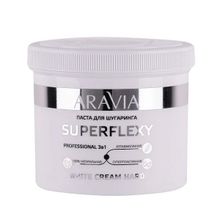 Паста сахарная для депиляции Плотная Aravia Professional SuperFlexy White Cream Hard 750г