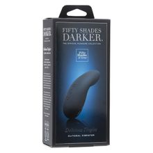 Fifty Shades of Grey Клиторальный стимулятор Delicious Tingles USB Rechargeable Clitoral Vibrator (темно-синий)