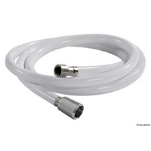 Osculati Wired PVC spare PVC shower hose 2,5 m white, 15.210.00