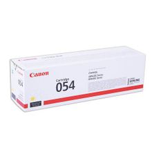 Картридж лазерный CANON (054Y) для i-SENSYS LBP621Cw MF641Cw 645Cx, желтый, ресурс 1200 страниц, оригинальный, 3021C002