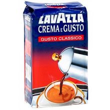 Кофе LavAzza Crema e gusto молотый в у (250гр)