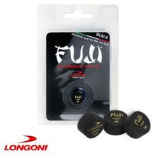 Наклейка для кия Longoni Fuji Black ?14мм Medium 1шт.