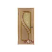Полотно дверное Грация 10ДО1 (Владимирская фабрика) шпон, цвет-светлый дуб
