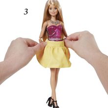 Barbie (MATTEL) Mattel Barbie DMB30 Барби Кукла в платье-трансформере DMB30