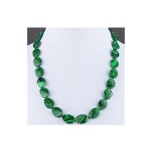 Бусики-Колечки Бусы им.Малахит "Загадка" арт. ИМХ-13(15-20)-60-1