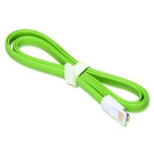 Кабель USB 2.0 Am=>Apple 8 pin Lightning, магнит, 1.2 м, зеленый, SmartBuy (iK-512m green)