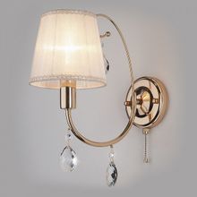 Eurosvet Emiliana 10087 1 золото прозрачный хрусталь Strotskis