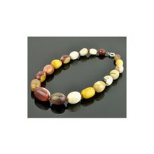 Бусики-Колечки Бусы Яшма "Настроение" арт.П2950