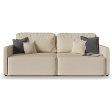 Смарт Диван прямой еврокнижка Кьянти крем