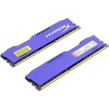 Модуль памяти  Kingston HyperX Fury   HX313C9FK2 16   DDR-III DIMM 16Gb  KIT  2*8Gb    PC3-10600   CL9