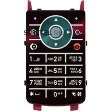 Клавиатура русская Motorola К1 красный