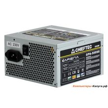 Блок питания  Chieftec Arena 500 W GPA-500S8, A.PFC, 80+, Fan 12cm, Oem