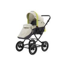 Noordi 2 в 1 Polaris CL графитово-белая с салатовым