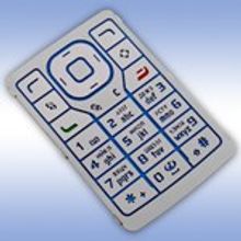 Nokia Русифицированная клавиатура для Nokia N76 Blue