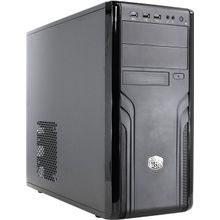 Корпус   Miditower  Cooler Master   FOR-500-KKN1   CM Force 500 Black&Black ATX Без БП
