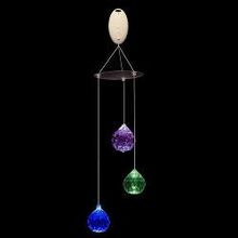 SHLights Светильник декоративный Кристаллы, RGB-светодиоды, для помещений, на батарейках, перемена цвета (3BO-DM)