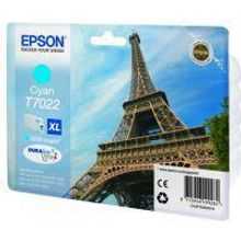 EPSON C13T70224010 картридж голубой