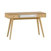 Туалетный столик с 2 ящиками, откидной столешницей и зеркалом