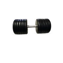 Гантель черная Классик MB Barbell 58 кг, 30 мм