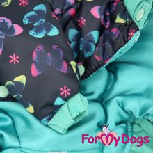 Куртка для собак ForMyDogs на шёлковом подкладе для девочек FW411-2017 F