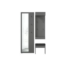 Алмаз. Любимый дом Флекс Прихожая №5 (Оникс Серый Вяз дымчатый)