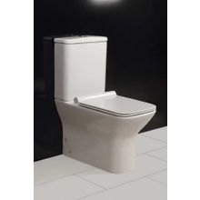 Сидение, быстросъемное, дюропласт, soft close, металлическое крепление BelBagno ROMANO BB146SC