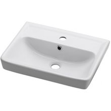 Aqwella Тумба с раковиной Аликанте 55 дуб седой