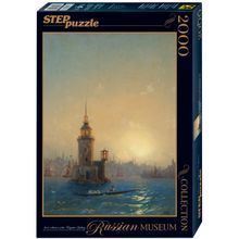 Step Puzzle Вид Леандровой Башни в Константинополе Айвазовского 2000 деталей