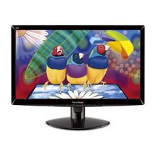 Viewsonic 19.5" VA2037a, LED, 1600x900, 250 cd m2, 10M:1, 170 160, 5ms, D-sub, DVI, колонки, Black p n: VA2037a-LED