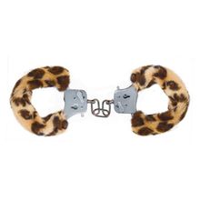 Toy Joy Наручники с леопардовым мехом Furry Fun Cuffs Leopard (леопард)