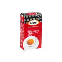 Кофе натуральный молотый Bristot Классико 250 гр. мол. вакуумная упаковка