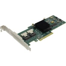 Контроллер  LSI MegaRAID SAS 9240-8i  LSI00200  (RTL) PCI-Ex8, 8-port SAS SATA  RAID 0 1 5 10 50