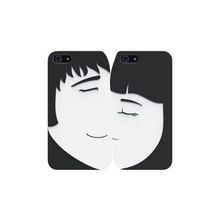 Набор чехлов для iPhone 5 Ozaki O!coat Lover+ Forever, цвет Monochrome (OC532FR)