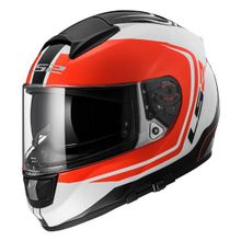 LS2 (Испания) Шлем LS2 FF397 VECTOR FT2 WAKE бело-красно-черный