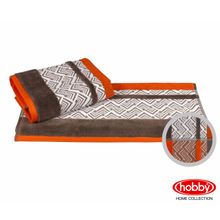 Махровое полотенце 70X140 "NAZENDE", оранжевый, 100% Хлопок