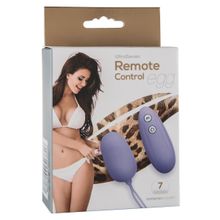 Сиреневое виброяйцо Remote Control Vibrating Egg с пультом ДУ сиреневый