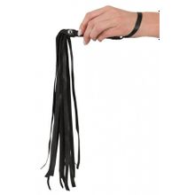 Черная плеть Mini Flogger - 56 см. (241154)