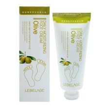 Крем для ног увлажняющий с экстрактом оливы Lebelage Daily Moisturizing Olive Foot Cream 100мл