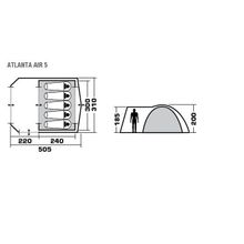 Палатка Trek Planet Atlanta Air 5