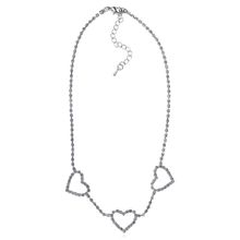 Чокер на шею "Сердечки" (арт. 81508-4)