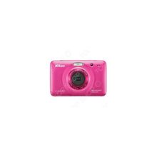 Фотокамера цифровая Nikon CoolPix S30. Цвет: розовый