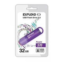 USB флешка 32Gb Exployd Purple 570