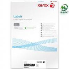 XEROX 003R96296 бумага самоклеющаяся 16 частей А4 (99,1 х 34 мм) 144 г м2, 100 листов (с закруглёнными краями)