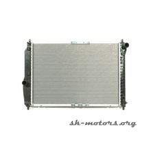 Радиатор охлаждения 1.2-1.6 Dohc МКПП с кондиционером Luzar (Aveo T200, T250)