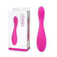 Topco Sales Розовый вибратор UltraZone Emma 6X Silicone Vibrator - 20 см. (розовый)