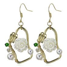 Серьги "Цветы" (арт. 81516-2)