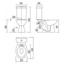 Creavit Унитаз Pitta PA311